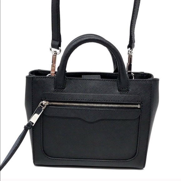 Rebecca Minkoff crossbody black leather classic - Picture 2 of 5